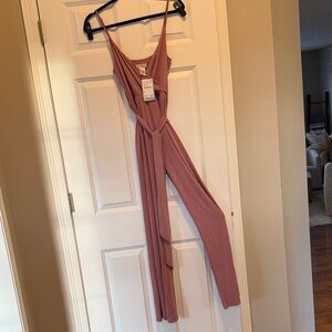 L*Space Dusty Rose Jumpsuit